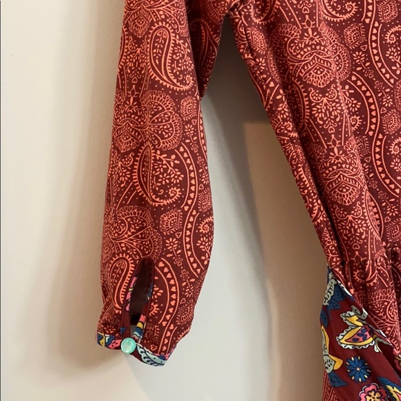 Matilda Jane Arianna Brick Red Orange Dress - Picture 8 of 10